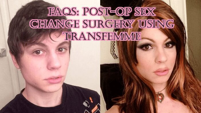 Sex change surgery using transfemme
