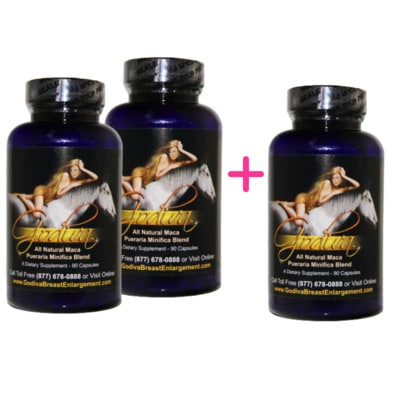 Godiva TF Booster Pills pack of 3