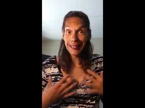 A transgender at Transfemme