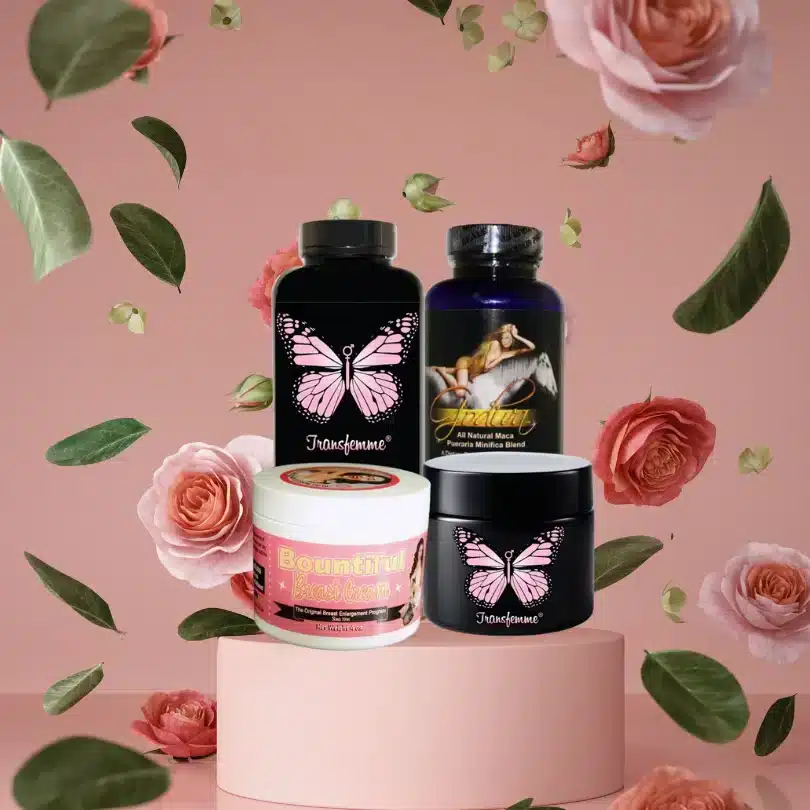 All you need to go bundle of Transfemme products