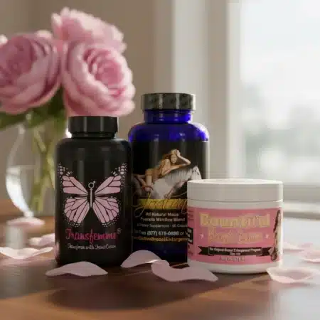 Breast shap-up bundle of pills and cream